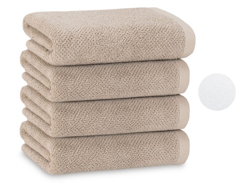 4er set handtücher - set, 100%