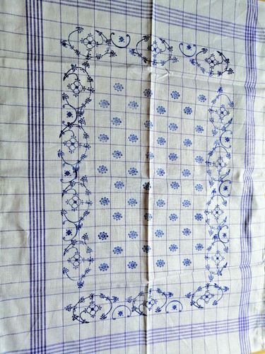 Blaudruck indisch blau