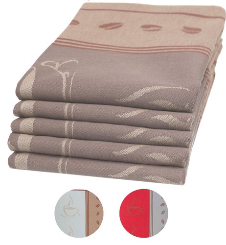 5er set geschirrtücher - set,